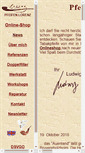 Mobile Screenshot of pfeifen-lorenz.com
